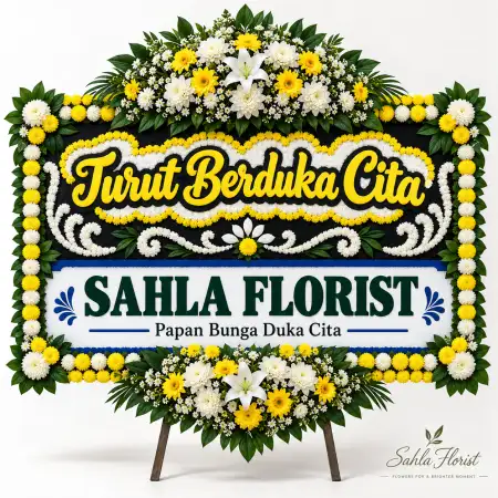 Papan Bunga Duka Pondok Gede